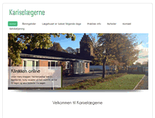 Tablet Screenshot of kariselaegerne.dk